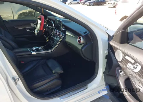 2016 Mercedes-Benz C 450 Amg 4Matic из США, поврежденный, VIN 55SWF6EB1GU128313